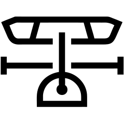 equilíbrio linha ícone