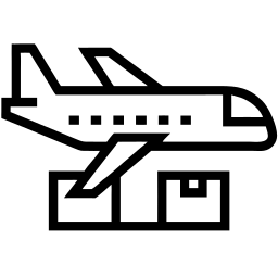 airplane line icon