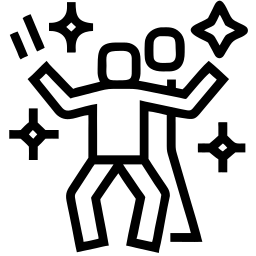 celebration line icon