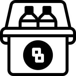 cooler duotone icon