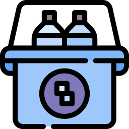 cooler lineal color icon
