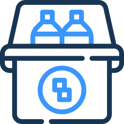 cooler two color icon