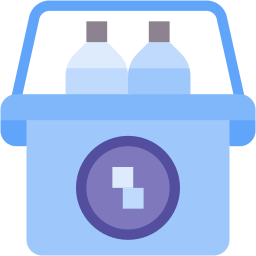 cooler flat icon