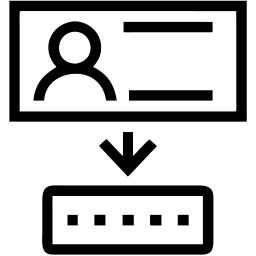 profile line icon