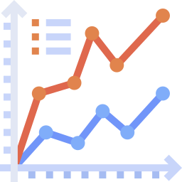 data analytics flat icon