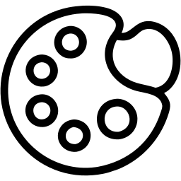 调色板 线条 图标