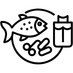鱼 线条 图标