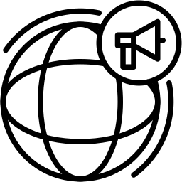 globale Kampagne linie Icon