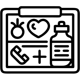 medical chart line icon