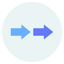 next flat icon