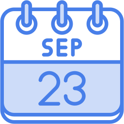 date two color icon