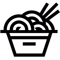 ramen line icon