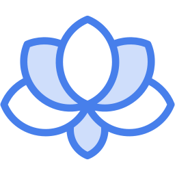 Lotus zwei farben Icon
