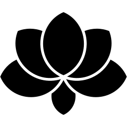 Lotus gefüllt Icon