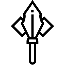 spear line icon