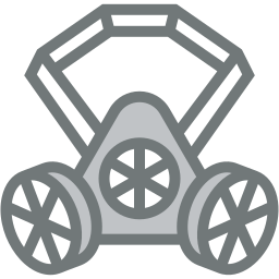 respirator two color icon