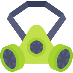 respirator flat icon