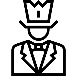 男人 线条 图标