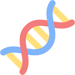 dna flat icon
