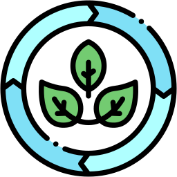 sustainability lineal-color icon