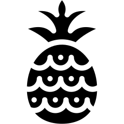 أناناس مملوءة أيقونة