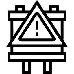 警告 线条 图标