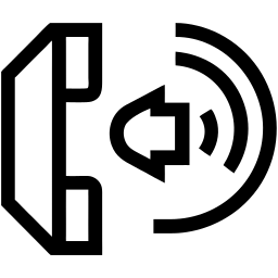 incoming call line icon