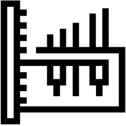 scientific research line icon