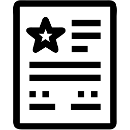 文档 线条 图标