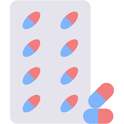 pills flat icon
