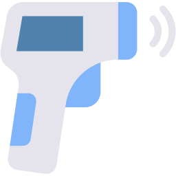 thermometer flat icon