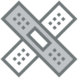 bandage two color icon