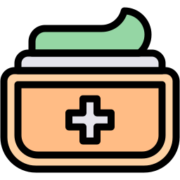 ointment lineal color icon