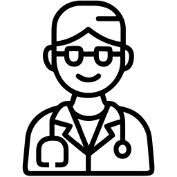 doctor line icon