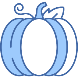pumpkin two color icon