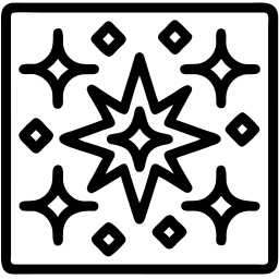 pétillant ligne icône