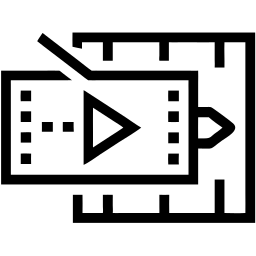 video çizgi simge