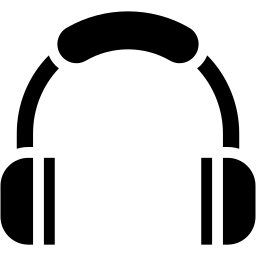 headphones filled icon