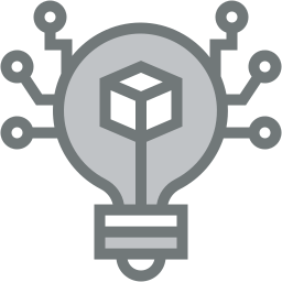 data innovation two color icon