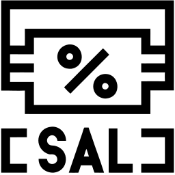 discount line icon