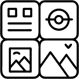 layout line icon