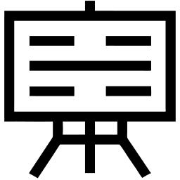 演示板 线条 图标