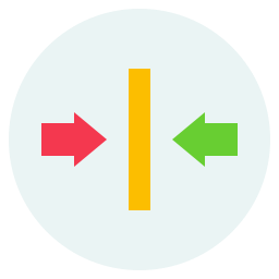 shrink flat icon