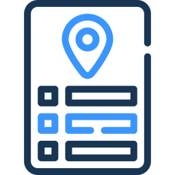 map list two color icon