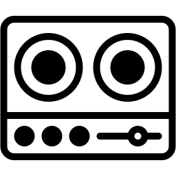 turntable duotone icon