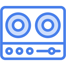turntable two color icon