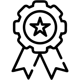 奖 线条 图标