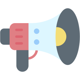 megaphone flat icon