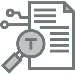 data analysis two color icon