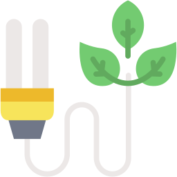 eco energy flat icon